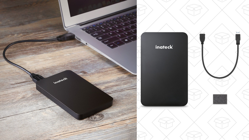 Inateck HDD/SSD Enclosure, $11 with code FXGFTAKH